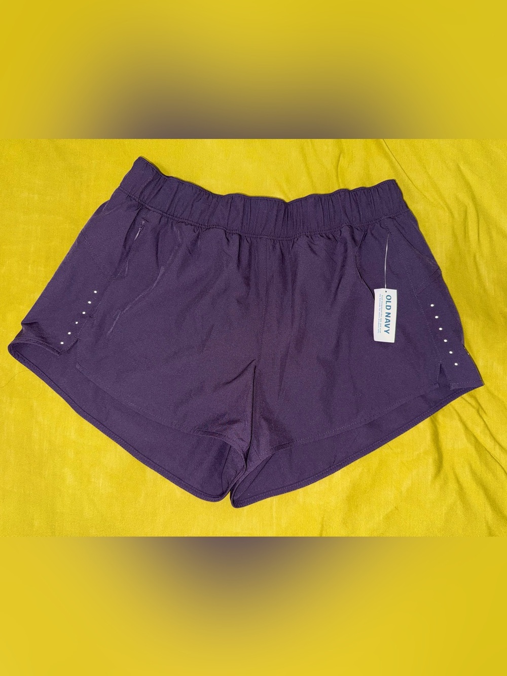Old Navy Deep Purple Women's Athletic Shorts